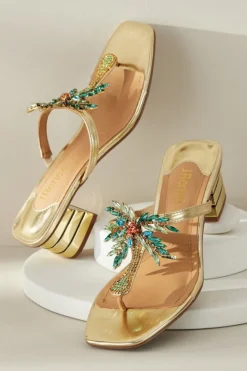 Soft Surroundings J. Renee Palmy Slide Sandal- Shoes