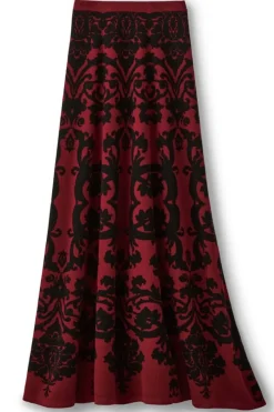 Soft Surroundings Jacobean Sweater Skirt- Skirts