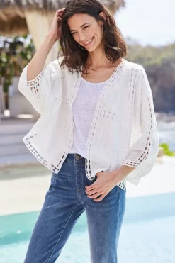 Soft Surroundings Jasmine Lace Wrap- Toppers|Scarves & Wraps