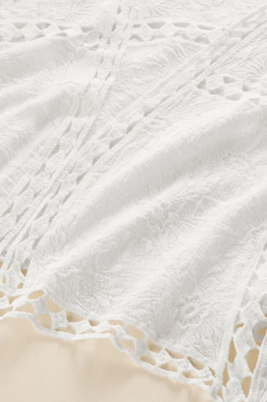 Soft Surroundings Jasmine Lace Wrap- Toppers|Scarves & Wraps