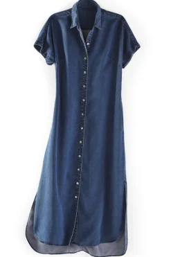 Soft Surroundings Je Veux Midi Shirtdress- Dresses