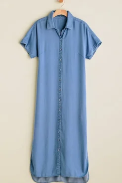 Soft Surroundings Je Veux Midi Shirtdress- Dresses