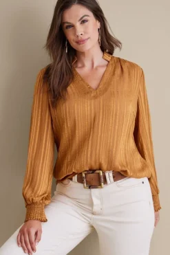 Soft Surroundings Jocelyn Top- Tops