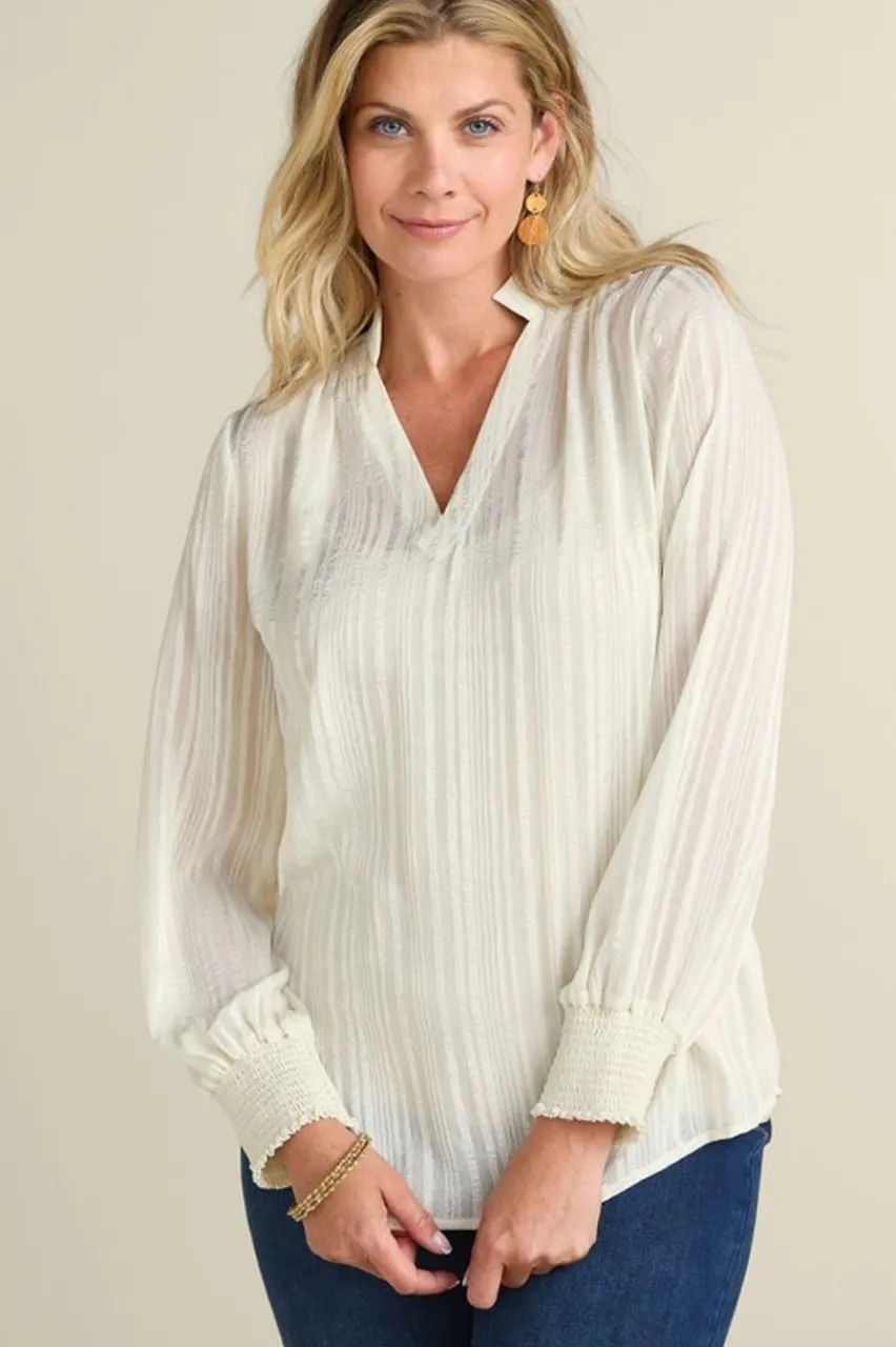 Soft Surroundings Jocelyn Top- Tops