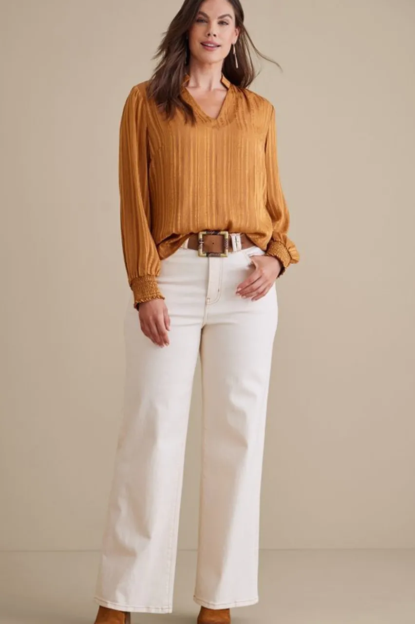 Soft Surroundings Jocelyn Top- Tops