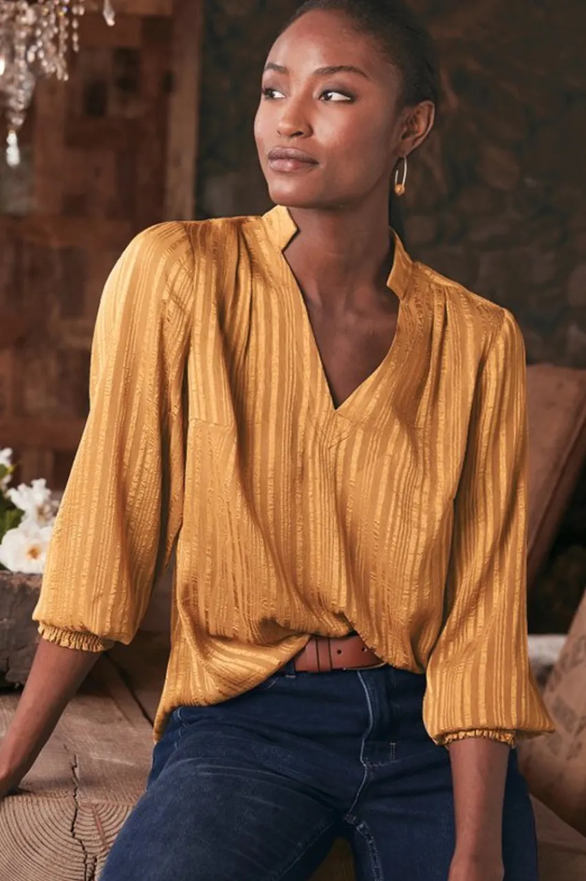 Soft Surroundings Jocelyn Top- Tops