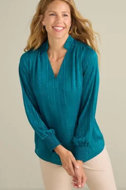 Soft Surroundings Jocelyn Top- Tops