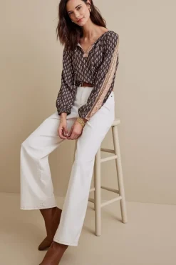 Soft Surroundings Jolene Blouse- Tops