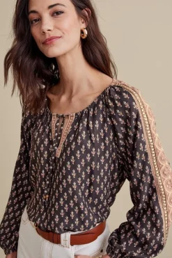 Soft Surroundings Jolene Blouse- Tops