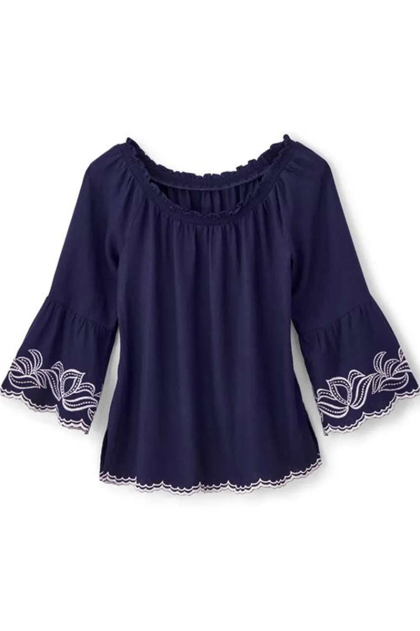 Soft Surroundings Josey Top- Tops