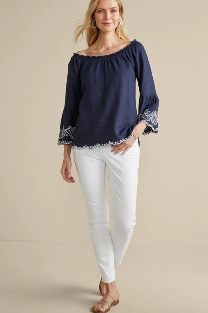 Soft Surroundings Josey Top- Tops