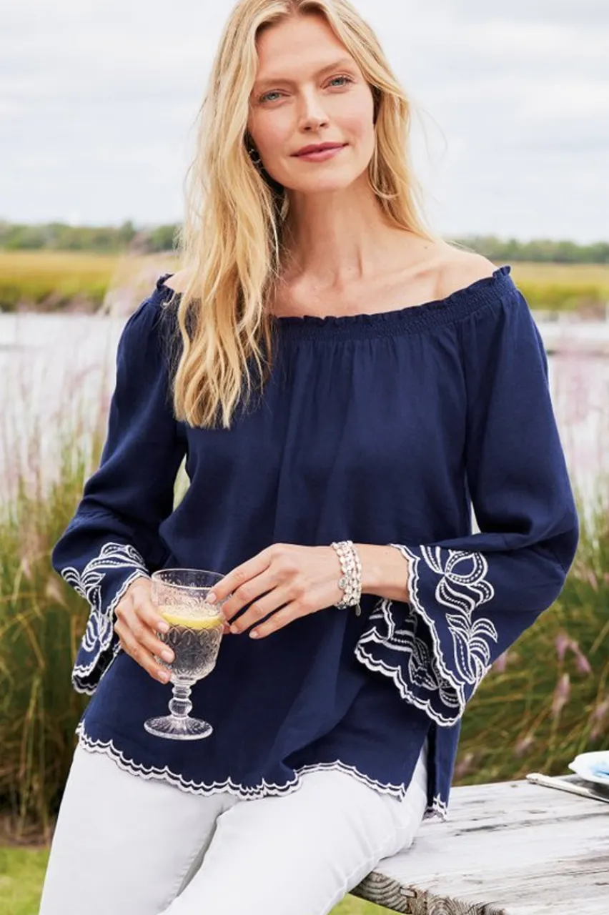 Soft Surroundings Josey Top- Tops