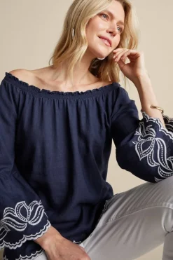Soft Surroundings Josey Top- Tops