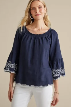 Soft Surroundings Josey Top- Tops