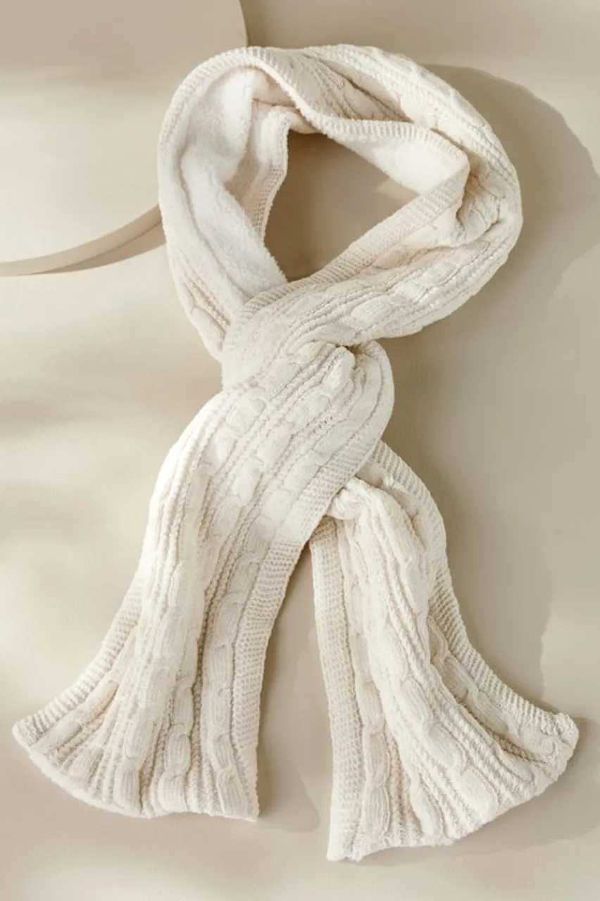 Soft Surroundings Jules Chenille Scarf- Scarves & Wraps