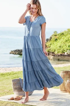 Soft Surroundings Kara Tencel™ Dress- Dresses