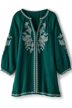 Soft Surroundings Katie Gauze Tunic- Tops|Tunics & Leggings