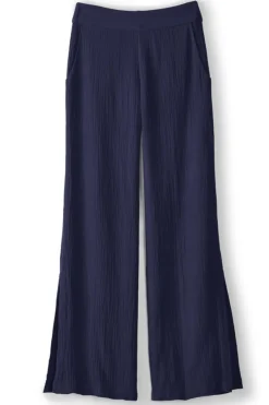 Soft Surroundings Khulani Wide Leg Gauze Pants- Pants