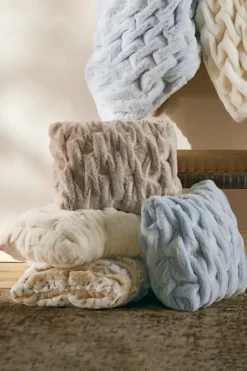 Soft Surroundings La Parisienne Faux Fur Pillow- Bedding|Bedding Essentials