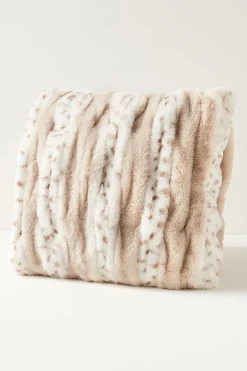 Soft Surroundings La Parisienne Faux Fur Pillow- Bedding|Bedding Essentials