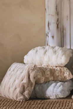 Soft Surroundings La Parisienne Faux Fur Pillow- Bedding|Bedding Essentials