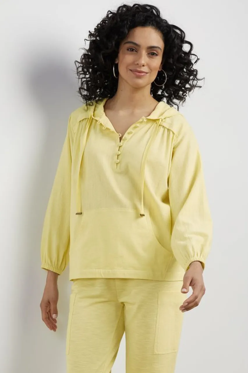 Soft Surroundings Lanai Hoodie- Tops|Sleepwear & Lounge