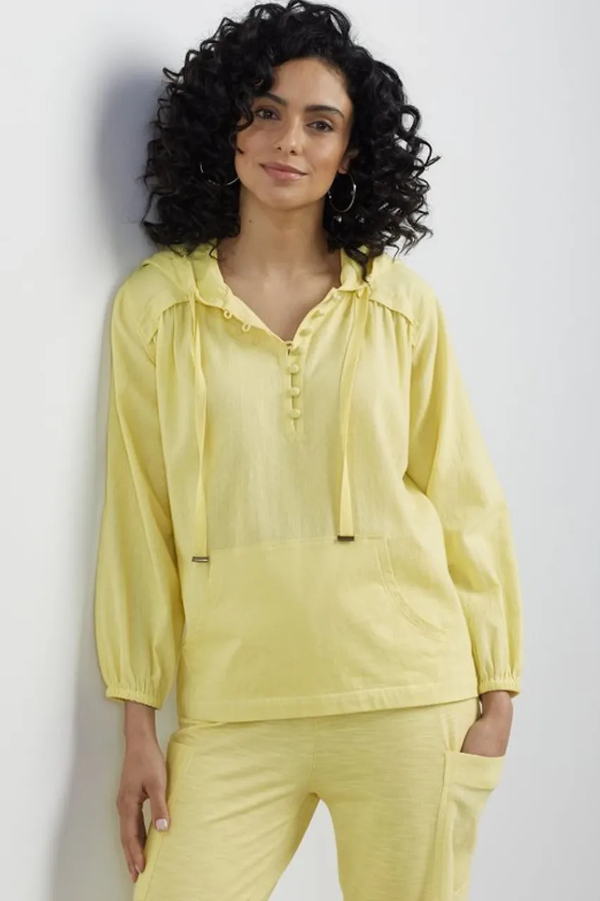 Soft Surroundings Lanai Hoodie- Tops|Sleepwear & Lounge