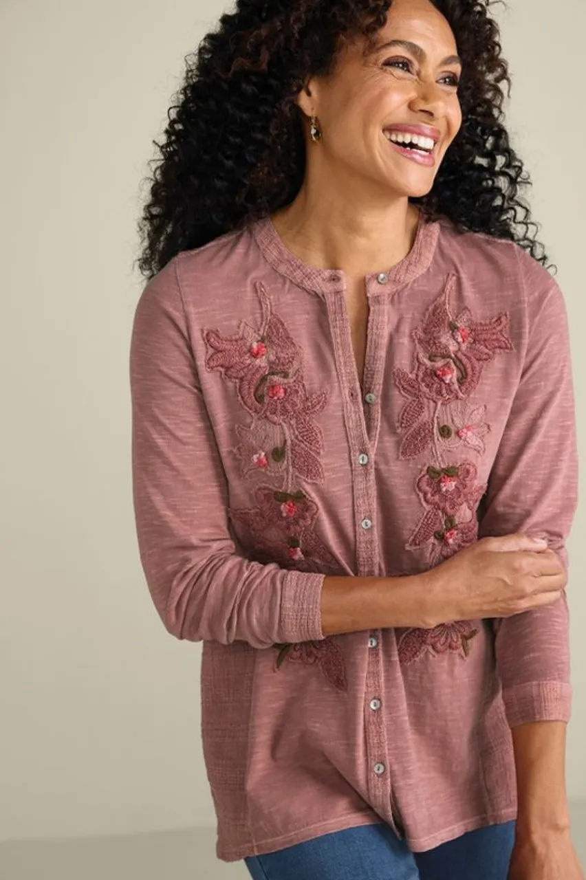 Soft Surroundings L'Enchant Top- Tops|Tunics & Leggings