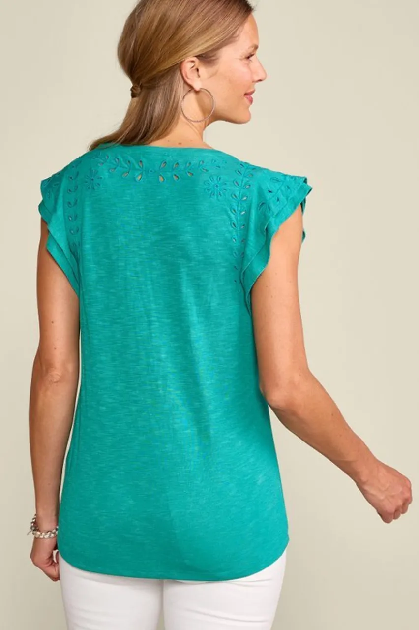 Soft Surroundings Libby Tee- Tops