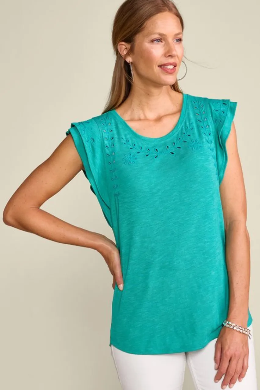 Soft Surroundings Libby Tee- Tops