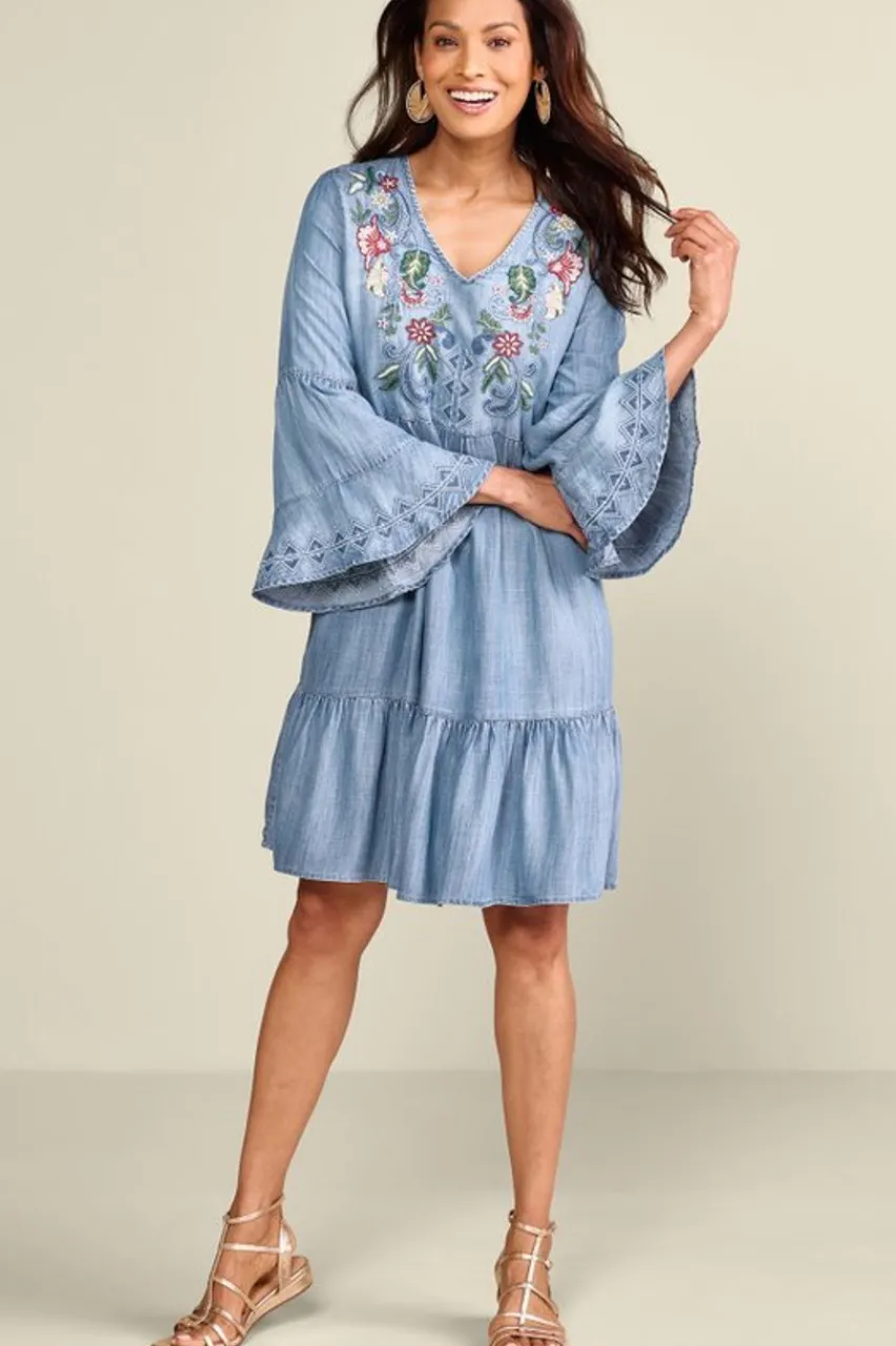 Soft Surroundings Lina Short Dress- Dresses