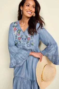 Soft Surroundings Lina Short Dress- Dresses