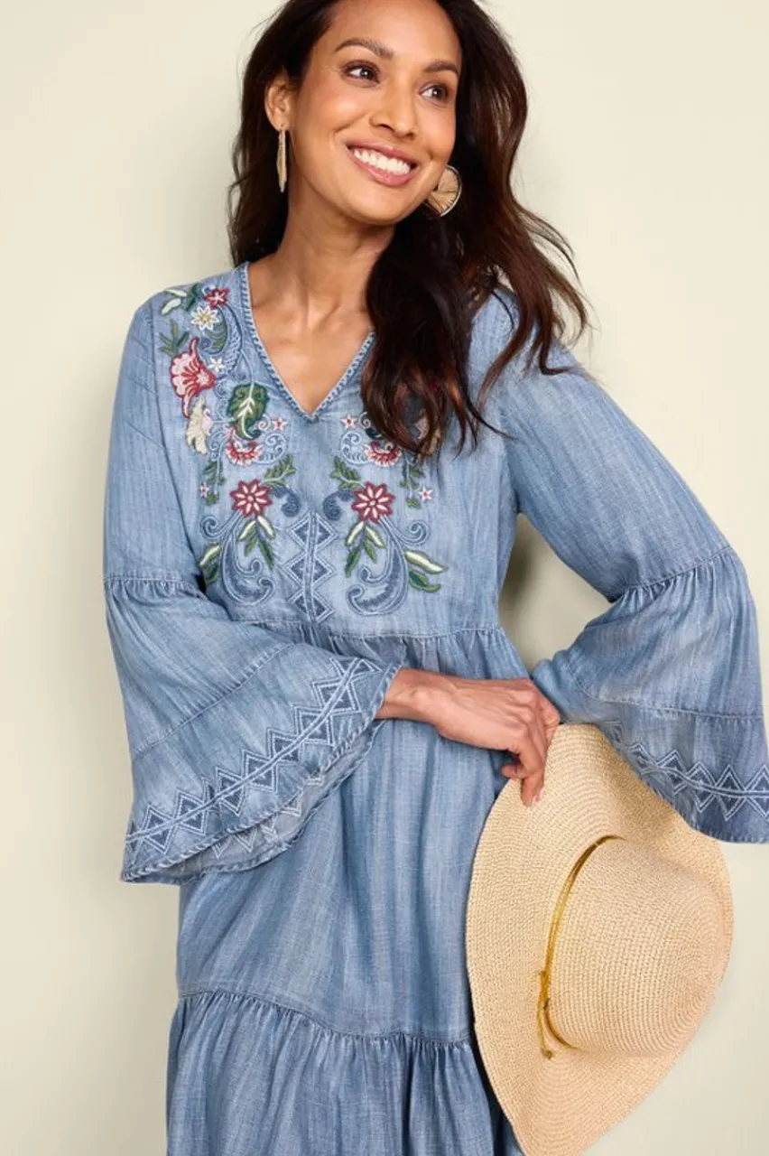 Soft Surroundings Lina Short Dress- Dresses