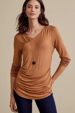 Soft Surroundings Linette Top- Tops