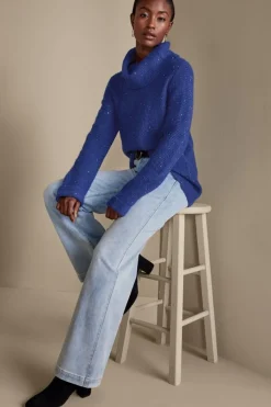 Soft Surroundings Linley Sequin Sweater- Tops|Sweaters & Cardigans