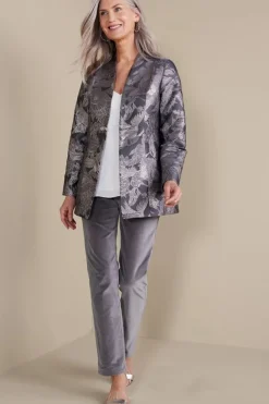 Soft Surroundings Lismore Jacquard Jacket- Jackets & Coats