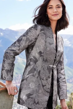 Soft Surroundings Lismore Jacquard Jacket- Jackets & Coats