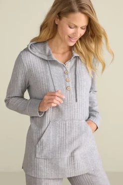 Soft Surroundings Loungy Lover Hoodie- Tops|Sleepwear & Lounge