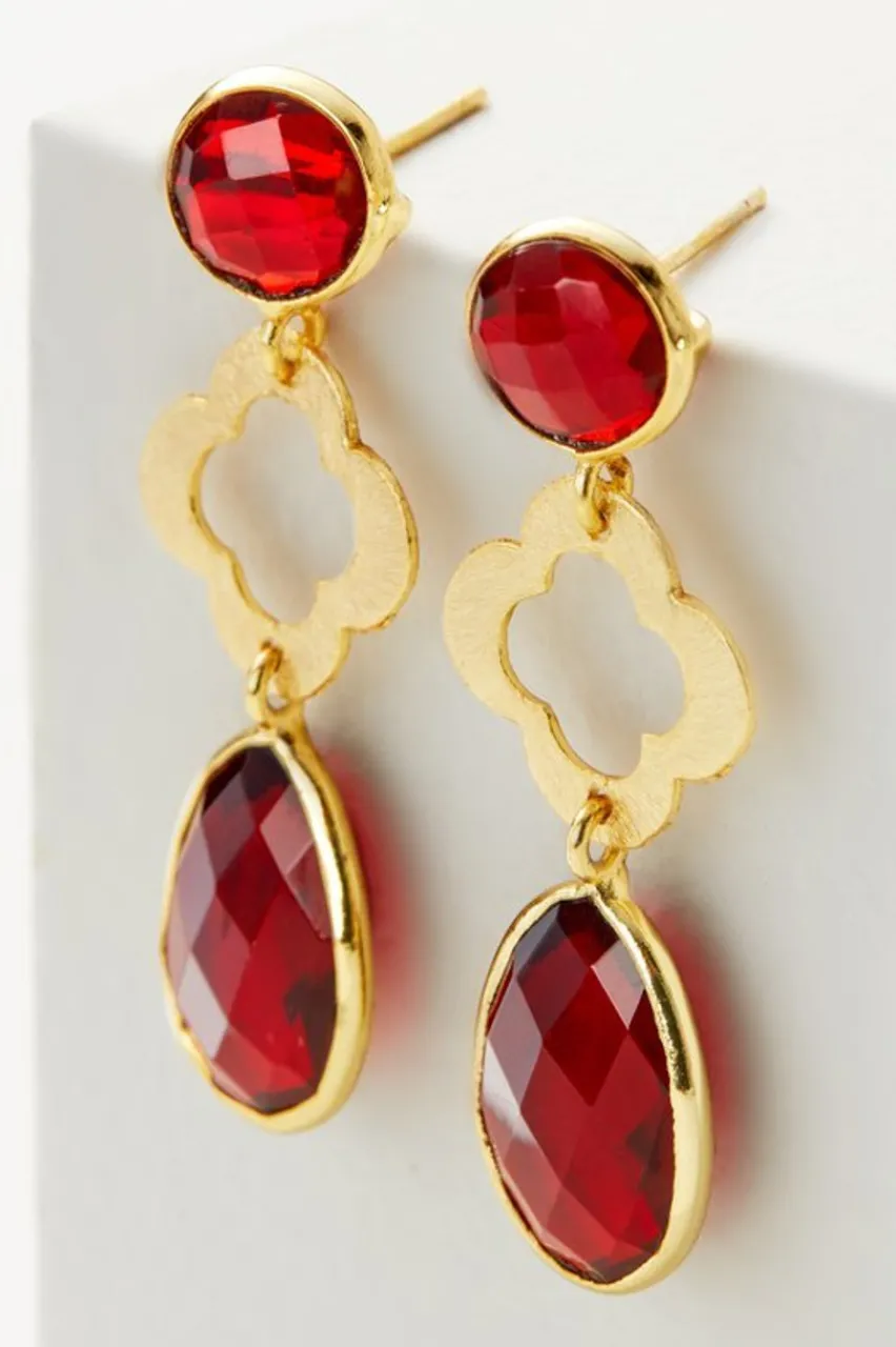 Soft Surroundings Luiza Drop Earrings- Jewelry|Earrings