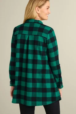 Soft Surroundings Mad About Plaid Tunic- Tops|Tunics & Leggings