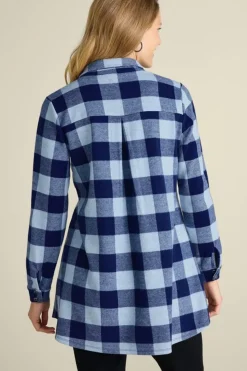 Soft Surroundings Mad About Plaid Tunic- Tops|Tunics & Leggings