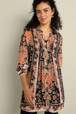 Soft Surroundings Makara Tunic Top & Tank- Tops|Tunics & Leggings
