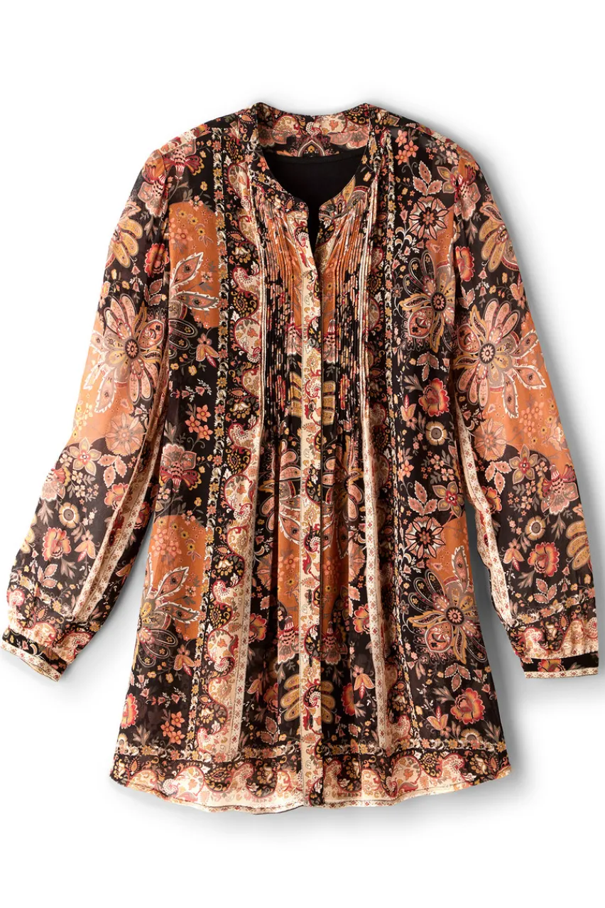 Soft Surroundings Makara Tunic Top & Tank- Tops|Tunics & Leggings