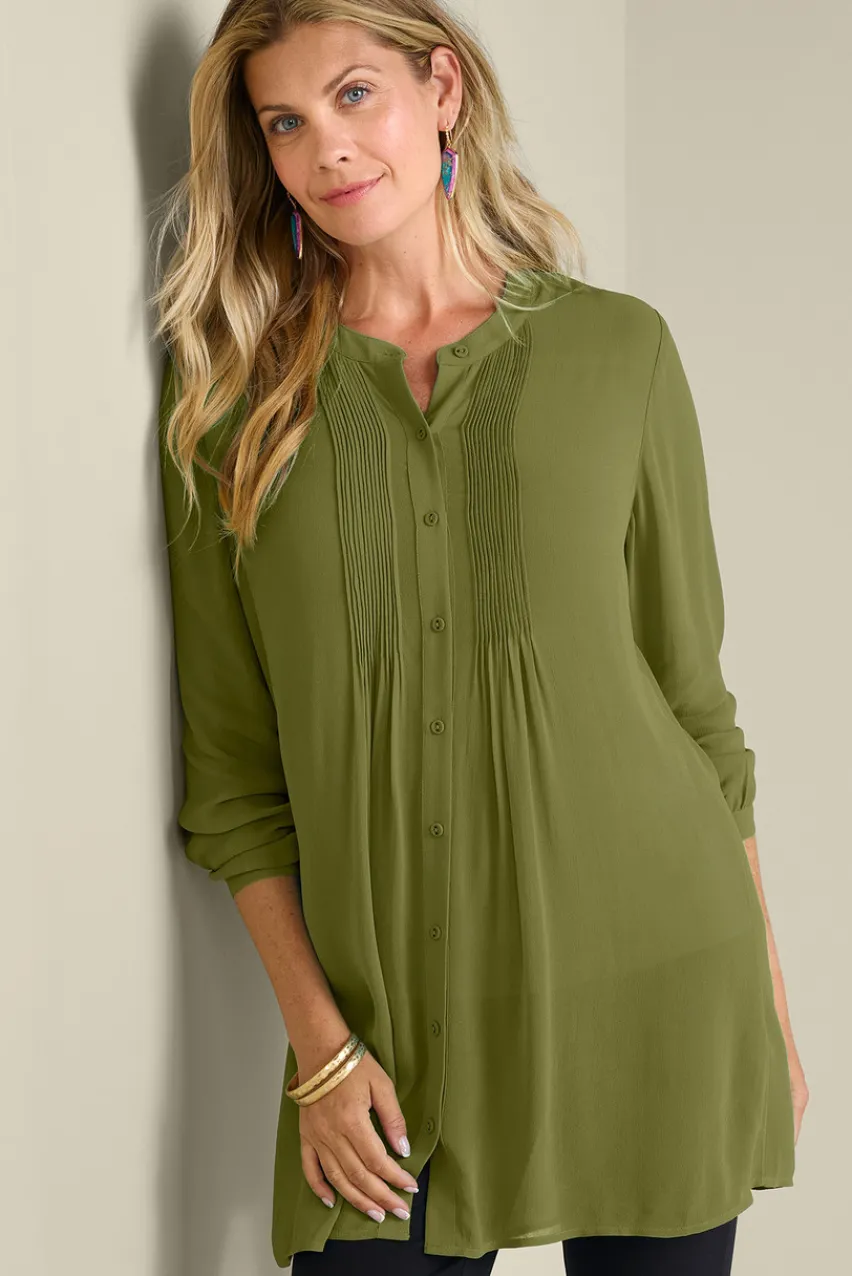 Soft Surroundings Makara Tunic Top & Tank- Tops|Tunics & Leggings