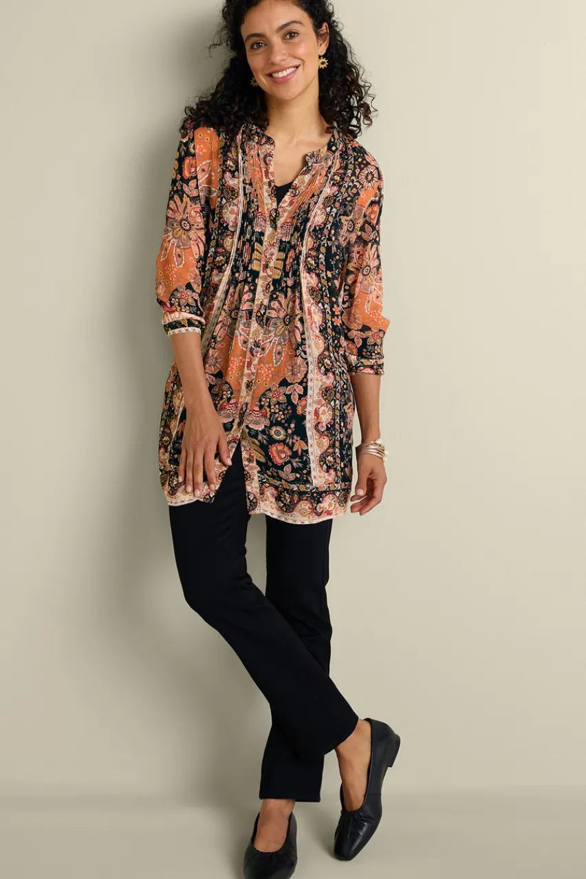 Soft Surroundings Makara Tunic Top & Tank- Tops|Tunics & Leggings