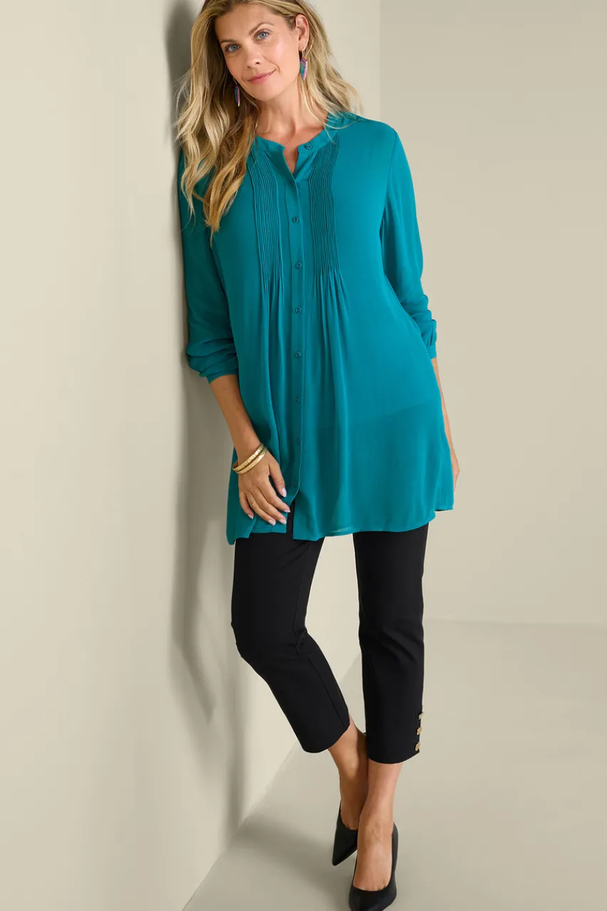 Soft Surroundings Makara Tunic Top & Tank- Tops|Tunics & Leggings