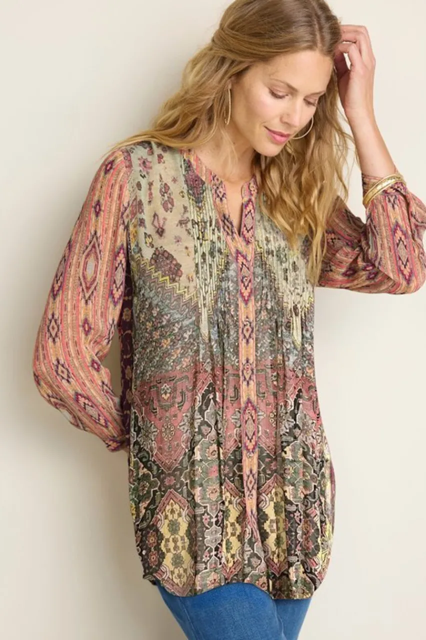 Soft Surroundings Makara Tunic Top & Tank- Tops|Tunics & Leggings