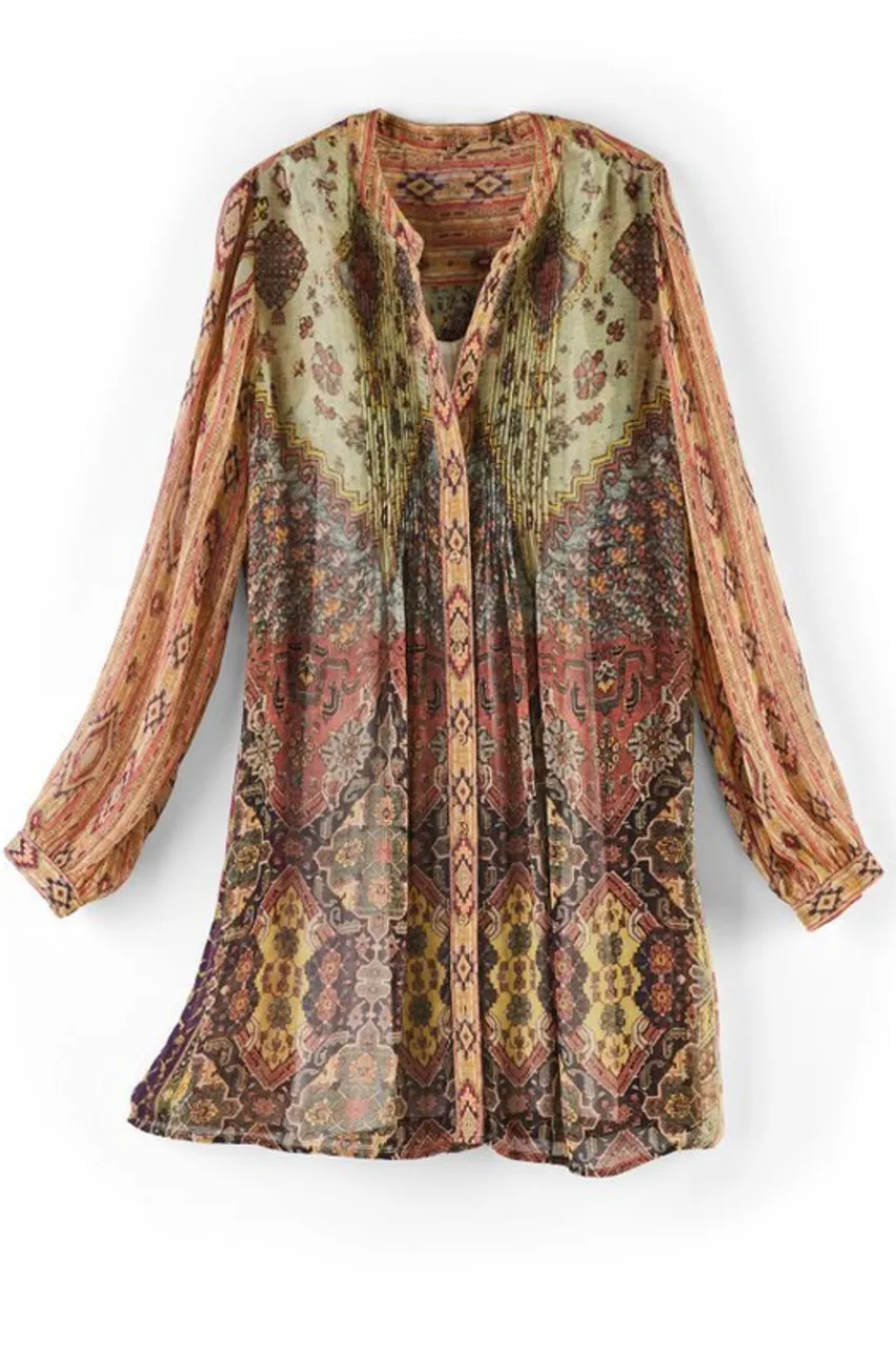 Soft Surroundings Makara Tunic Top & Tank- Tops|Tunics & Leggings
