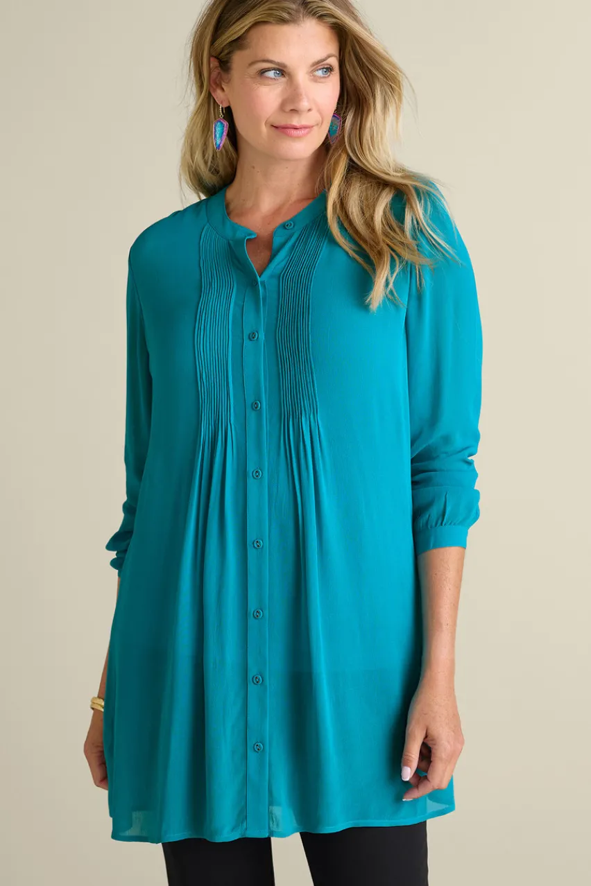 Soft Surroundings Makara Tunic Top & Tank- Tops|Tunics & Leggings