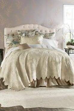 Soft Surroundings Marguerite Scalloped Quilt- Bedding|Bedding Collections